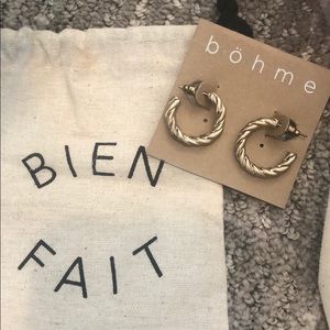 Bohme small hoop earrings